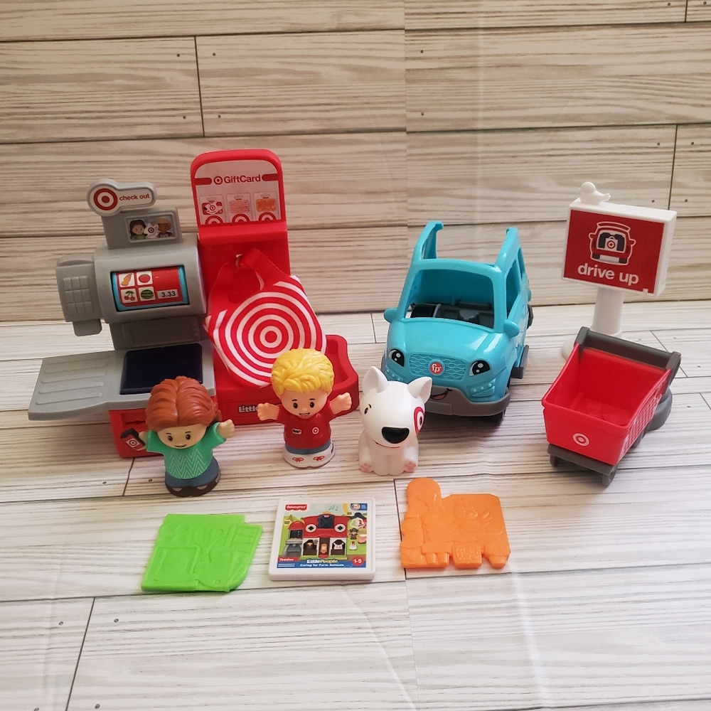 Fisher Price Little People Target Set Shopping Limited Time Bullseye Good pre
